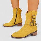 Lea | Brown Western Boots
