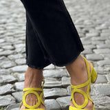 Valentina | Yellow Sandals