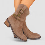 Lea | Brown Western Boots