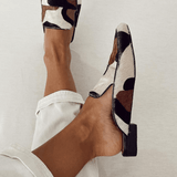 Rory | Patchwork Pony-Print Flats