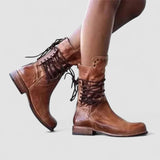 Ines | Brown Western Boots