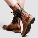 Ines | Brown Western Boots