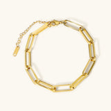 Anna – Gold Bracelet with Layered Design