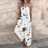 Amandine | elongated bohemian flower contrast