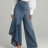 Audrey | Wrap Look Jeans