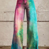 Hélène | Textured Bohemian Pants