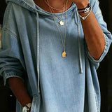 Lou | Denim Hoodie