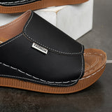Isabelle | Comfort Wedge Mule