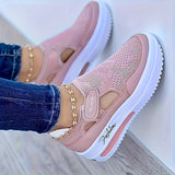 Jasmine | Blue Cut-Out Slip-Ons