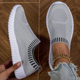 Lucienne | Black Knit Slip-Ons