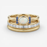 Oprah - Vintage Gold Ring Set