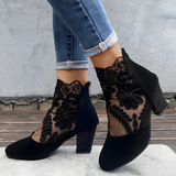 Lynora | Black Everyday Heels