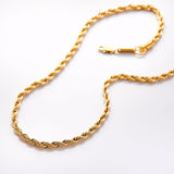Hélène – Gold necklace with dotted decoration