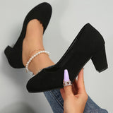 Vayda | Red Block Heel Sandals