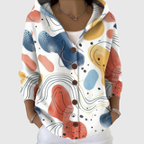 Mabel | Multicolour Abstract Cardigan