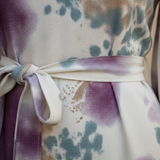 Rafaela | Watercolour Wrap Midi Dress