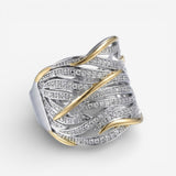 Elegant Braided Ring