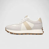Gracelyn | Cream Colour-Block Sneakers