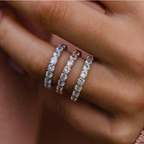 Elise – Double Ring Diamond Ring