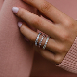 Elise – Double Ring Diamond Ring
