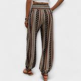 Elise | Pants with Ethnic Graphic