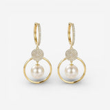 Zerra Luxe Earrings with Cultured Pearls