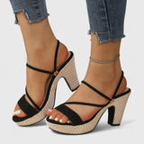 Lorienna | Elegant Block Heel Sandals