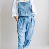 Beatrice | Denim Jumpsuit with Straps