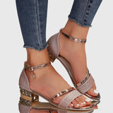Alison | Black Heeled Sandals