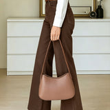 Sophie | Dark Brown High-Waist Flared Jeans