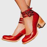 Nina | Brown Heeled Sandals