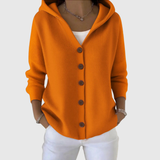 Phoebe | Pink Hooded Cardigan