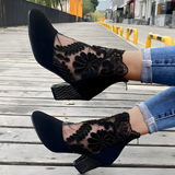 Lynora | Black Everyday Heels