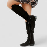 Madeleine | Beige Western Boots