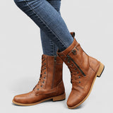 Fanny | Brown Western Boots