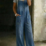 Yasmine | Sleeveless Overall with Pockets