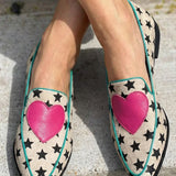 Marisol | Heart Star Loafers