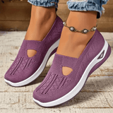 Capucine | Cut-Out Knit Slip-Ons