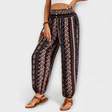 Elise | Pants with Ethnic Graphic
