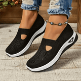 Capucine | Cut-Out Knit Slip-Ons