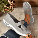 Capucine | Cut-Out Knit Slip-Ons