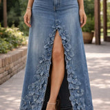 Nina | Denim Skirt with High Waist