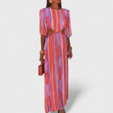 Riviera | Multicolour Striped Maxi Dress
