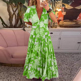 Coralie | Pink Floral Cut-Out Maxi Dress