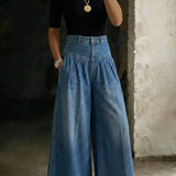 Laura | Casual Wide-Leg Jeans