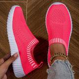 Lucienne | Black Knit Slip-Ons