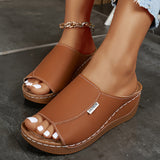 Isabelle | Comfort Wedge Mule