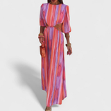 Riviera | Multicolour Striped Maxi Dress