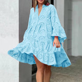 Lydia | White Eyelet Shirt Dress