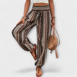 Elise | Pants with Ethnic Graphic